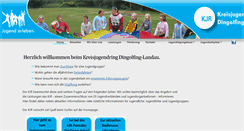 Desktop Screenshot of kreisjugendring-dingolfing-landau.de